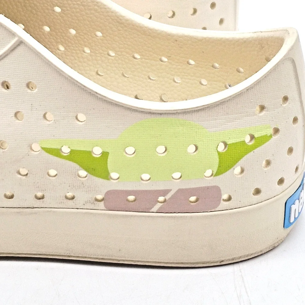 Native Disney Star Wars Grogu Jefferson Slip on Shoes Men's 7 /Women's 9 Beige